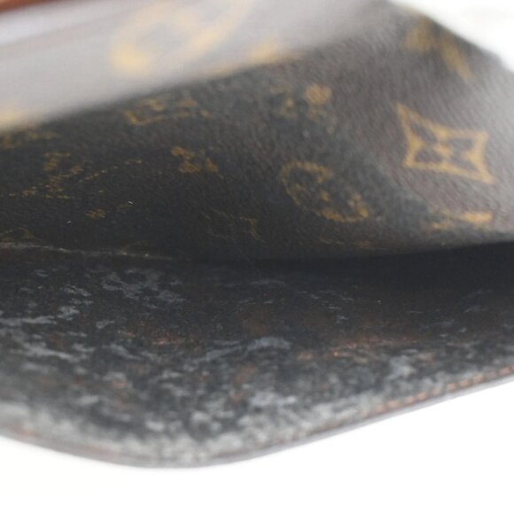 LOUIS VUITTON Pochette Homme Clutch Hand Bag Monogram Leather BN M51795 66KB156 - Picture 12 of 14